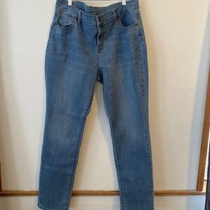 Gap Acadia Curvy straight 5 pocket jeans, size 14